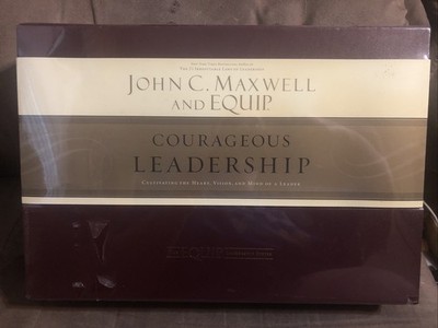 John C Maxwell Equip Courageous Leadership FULL COURSE new sealed rare unopened