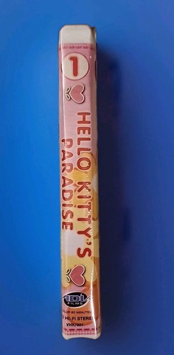 Hello Kittys Paradise Pretty Kitty VHS VERSIEGELT Sanrio 2002 KOSTENLOSER VERSAND VINTAGE™ - Bild 3 von 3