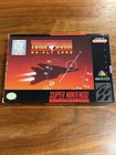 Turn and Burn: No-Fly Zone (Super Nintendo, SNES, 1992), CIB, Complete In Box