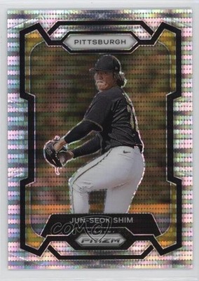 2024 Panini Prizm Pulsar Prizm 184/499 Jun-Seok Shim #290 0wp8
