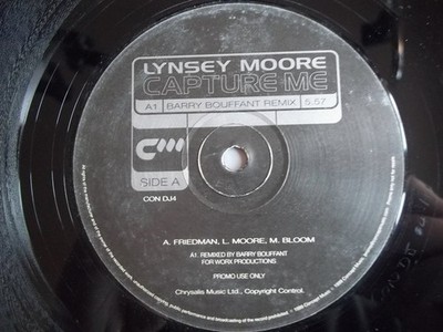 Lynsey Moore - Capture Me - Used Vinyl Record 12 - Promo - F6999z