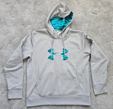 Womens Under Armour Storm Cold Gear gray sweatshirt L