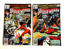 SPIDER-WOMAN #2 and #4 - TWO BRONZE AGE MARVELS - 1978 - CARMINE INFANTINO