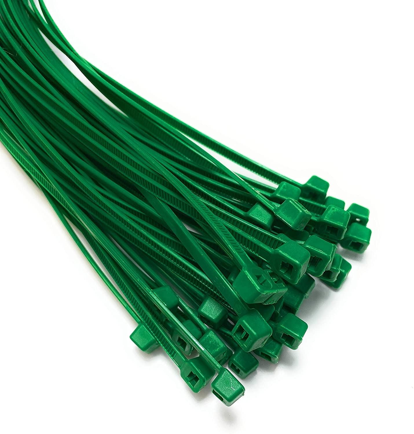 Green Heavy Duty Nylon Cable Ties 450mm x 7.2mm Pack of 5 Nylon Zip Ties