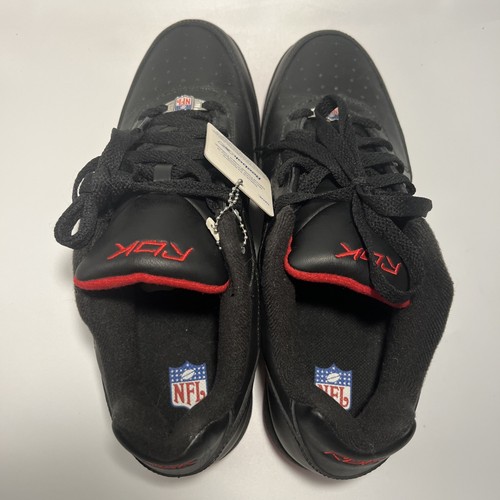Scarpe da uomo vintage Reebok NFL Tampa Bay Buccaneers taglia 10,5 nero/rosso - Foto 5 di 8