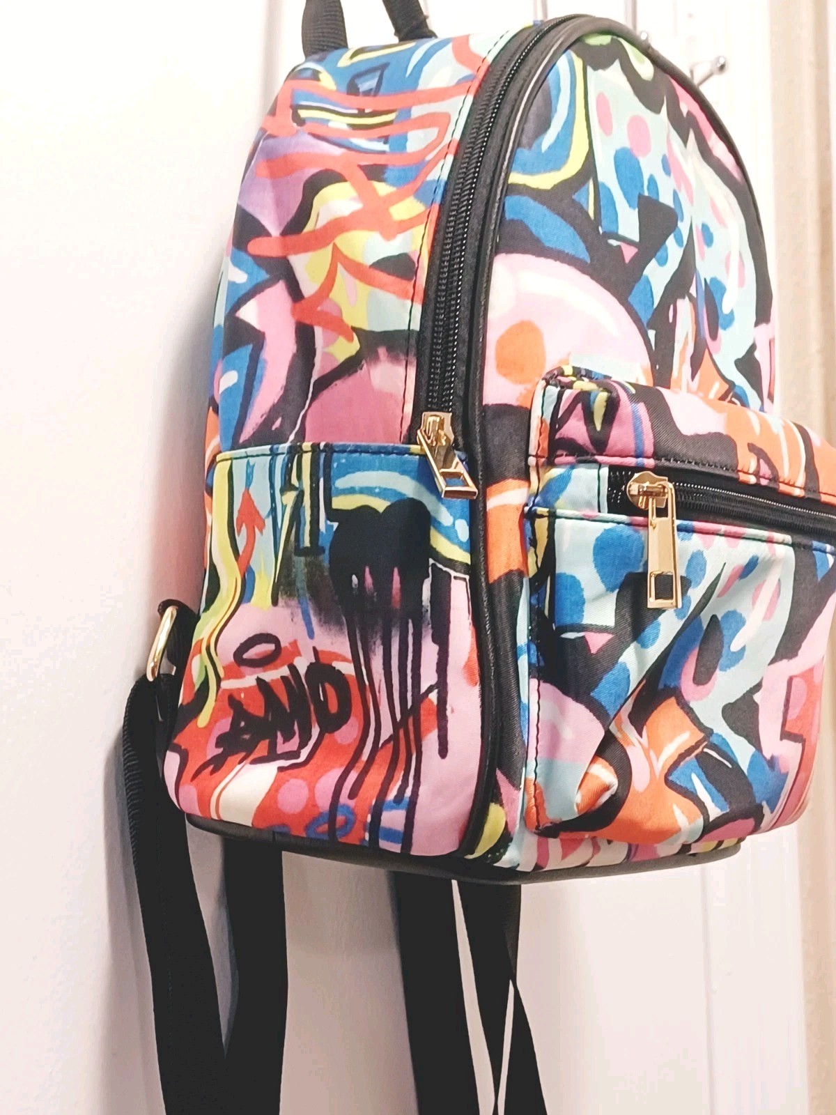 LD MINI  Multicolor Geometric Print backpack - image 3