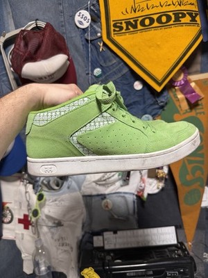 Vintage Bob Burnquist Green Ipath Shoes