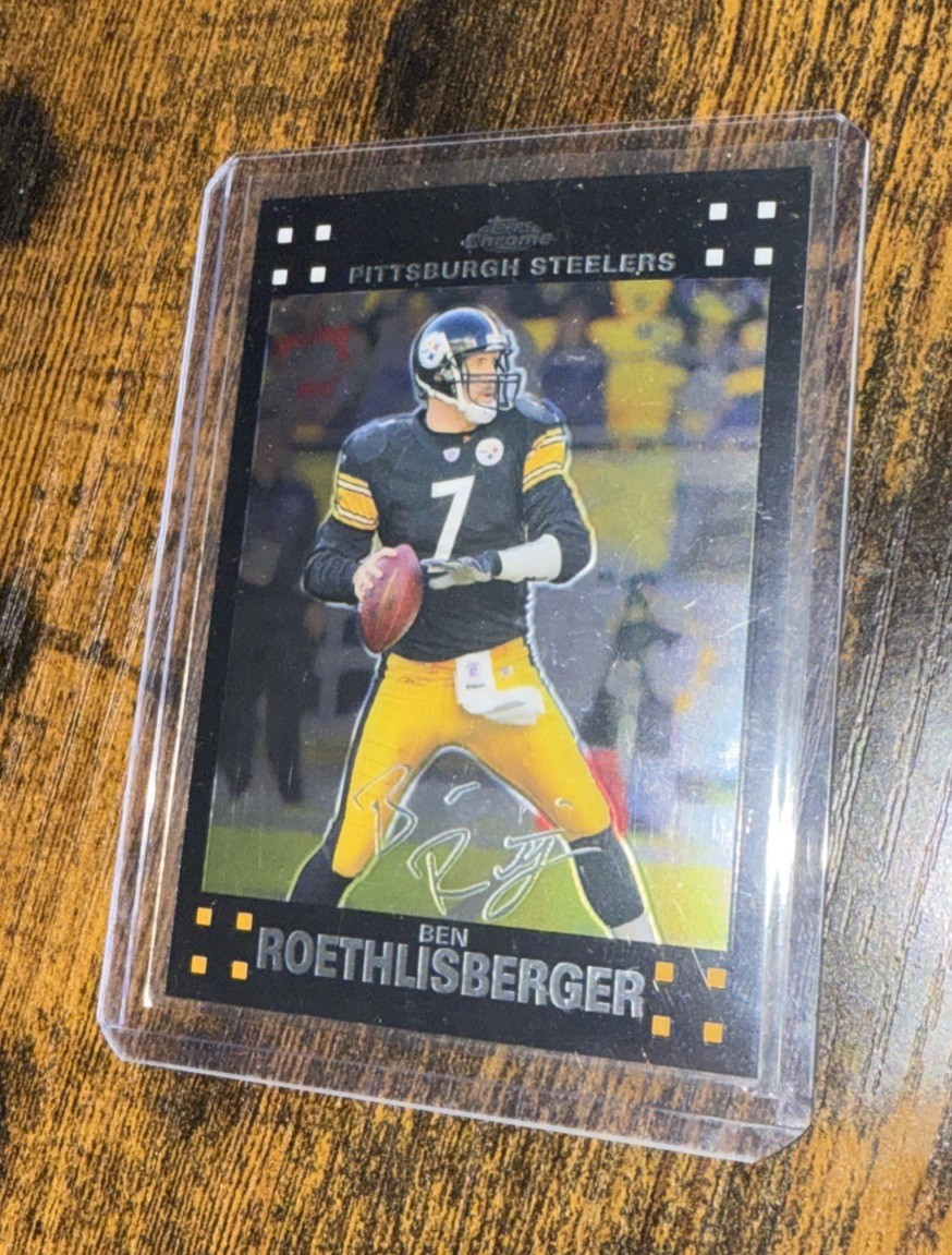 2007 Topps Chrome - Ben Roethlisberger #TC62 Refractor Pittsburg Steelers