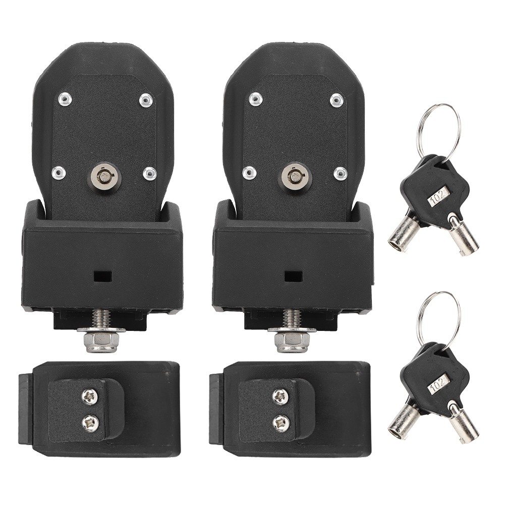 Car Hood Lock Latches Buckle Pins Catch With Key For JL 2018+