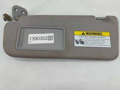 2010-2012 Hyundai Santa Fe Driver Sun Visor Mirror Left Sunvisor Grey EE9J9