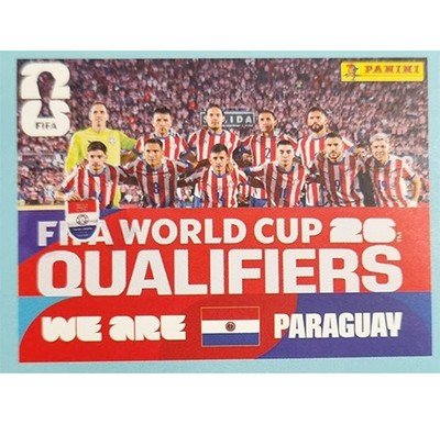 Panini FIFA World Cup 2026 Paraguay Sticker PAR 1-20