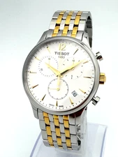TISSOT T063.617.22.037.00 Chrono T-Classic Quartz Black Dial Men's Watch  42mm