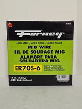 SEALED Forney ER70S-6 0.03 in. Mild Steel MIG Welding Wire 70000 psi 10 lb NEW