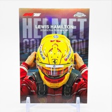 2025 Topps Chrome Formula 1 HC-2 Lewis Hamilton Helmet Collection