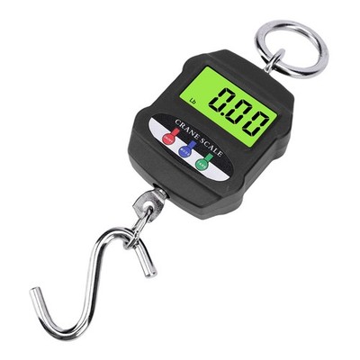 Digital Hanging Scale 660LB 300KG LCD Backlit Display Crane Scale For Farm F SET