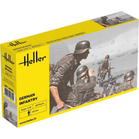 German Infantry Kit 1:72 Heller Kit Figure Militari -D- Neues Modell