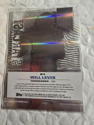 WILL LEVIS サイン入りカード TENNESSEE 2024 Topps Signature Class Will Levis #SC-4 Star Cast Titans | eBay