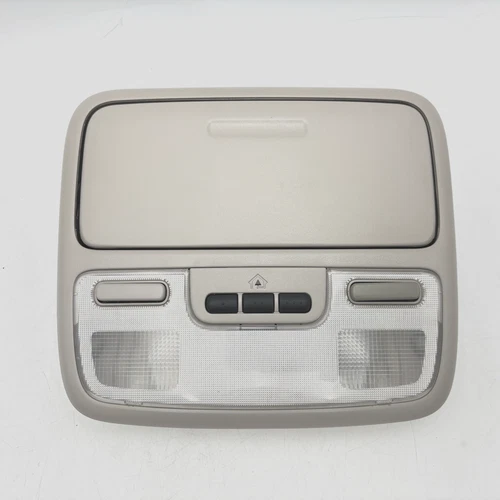 98-04 Honda Odyssey LX Overhead Console Dome Light Homelink Light Gray OEM