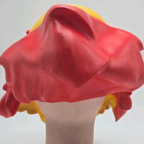 The Simpsons Goundskeepr Willie Adult Vinyl Mask Disguise 2003 Hard to Find - Picture 14 of 21