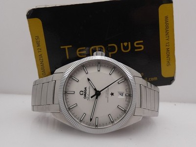 OMEGA CONSTELLATION GLOBEMASTER 39 VOLLSET PIE PAN ZIFFERBLATT METAS CHRONOMETR