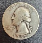 1952 D Washington Quarter