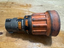 Elkhart Brass Chief Fire Fighting Hose Nozzle 4000-22 Straight Stream/Fog (e)