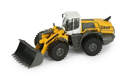 NZG, Chargeuse sur pneus LIEBHERR L586-4, échelle 1/50, NZG10061 - Photo 1/3