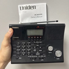 Uniden Bearcat BC345CRS Scanner 500 Channels Weather Alert AM/FM Service Search