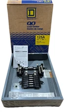 Square D QO11224L125G 125 Amp 12 Space Load Center 24 Circuit 240 Volt Max NEW
