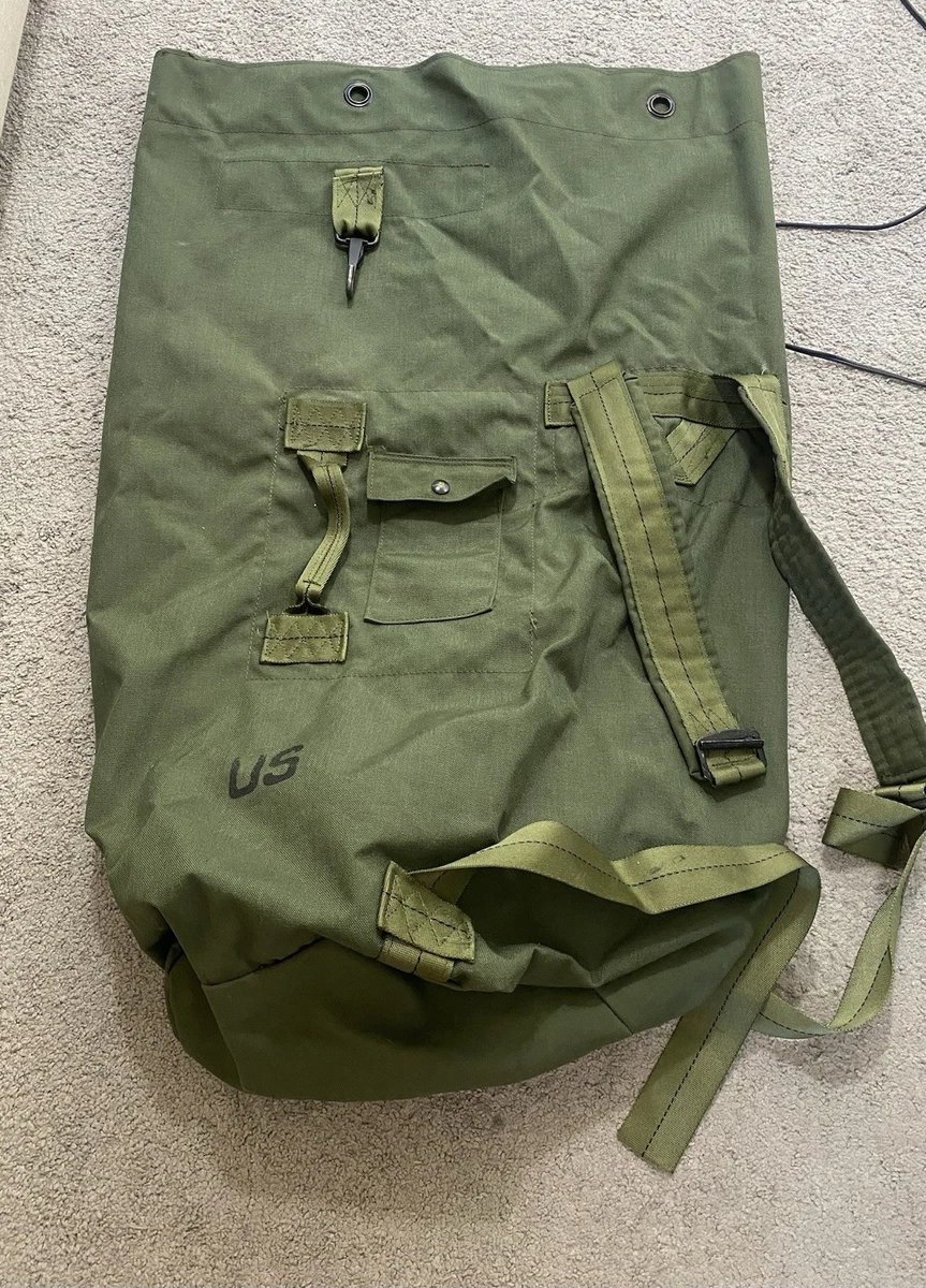 vintage army duffle bag products for sale | eBay