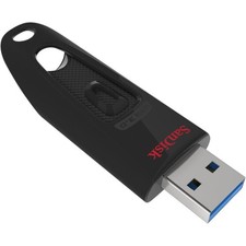 Sandisk SDCZ480256GA Ultra Slider Usb 3.2 Type C Flash Drive, 256 Gb, Black