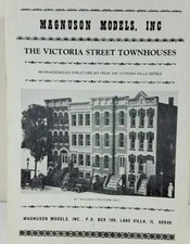 Magnuson Models M506 HO Scale The Victoria Street Townhouses Building Kit