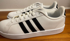 New Missing Original Box  Adidas Womens Grand Court 2.0 White/Black/Black, 7.5
