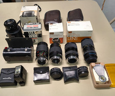 VINTAGE LENS ZEISS ETC LOT FREE USPS