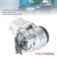 Engine Oil Cooler Oil Filter Assembly 11427508966 Pour BMW 120i 320i 520i X1/