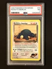 Rocket's Snorlax Rare Gym Heroes 033/132 NM PSA 7