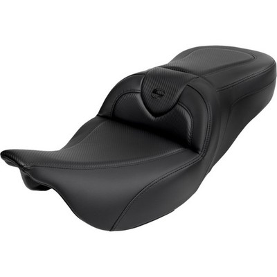 Saddlemen 808-07B-185B0 Roadsofa CF Sitz Mit Rückenlehne - Schwarze Naht