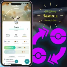 Pokemon Shiny Eevee Flower Crown | Tra'de Registered or Mini PTC