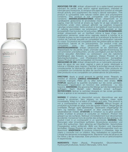 Shibari Premium Water-Based Lubricant, Personal Lube For Women, Men, And Couples - Picture 6 of 15
