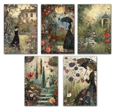 10 Assorted All Occasion Note Cards Blank Greeting Cards Envelopes Victorian