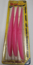 RARE Vintage Herb Reed's Original Slug-Go Stripers Musky 12" Pink NOS USA Made