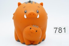 Wild Boar with Baby Piggy Bank Japan JA