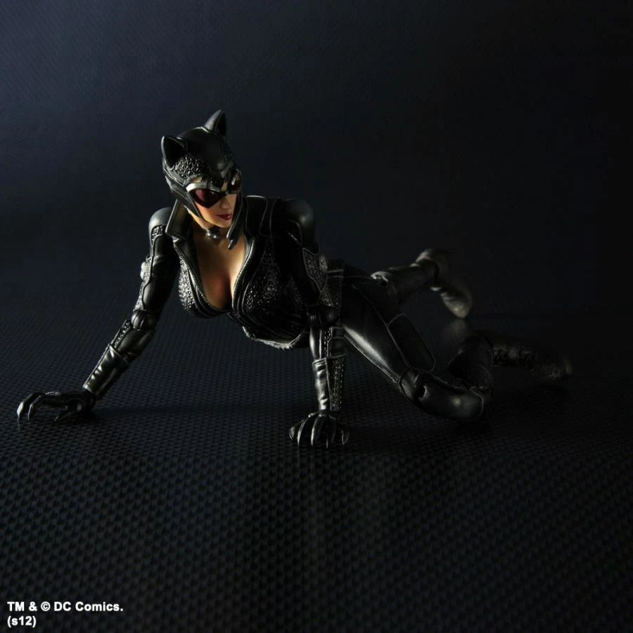 Figura Kai Arkham City Catwoman 9" Play Arts de Square Enix NUEVA CAJA NUNCA ABIERTA Foto 2 de 4