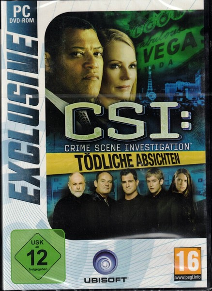 Csi TöDliche Absichten Crime Scene Investigation Game FüR Pc Neu Ovp 2009-image