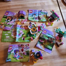 Lot of 5 Friends Lego Sets 41025, 41023, 41089, 41090 And 41114