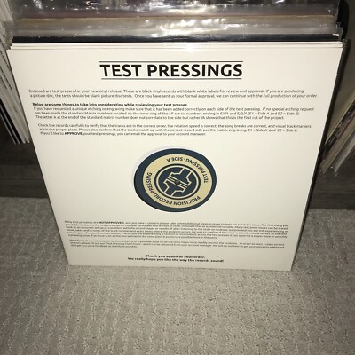 TEST PRESSING Theory of a Deadman Savages Vinyl Nickelback 3 Doors Down Seether
