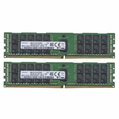 Samsung 64GB (2X32GB) DDR4 2400MHz 2RX4 ECC Registered Memory