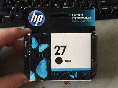 Printer Ink Black HP #27 C8727AN Black Ink Cartridge - Expired Mar. 2013 -sealed