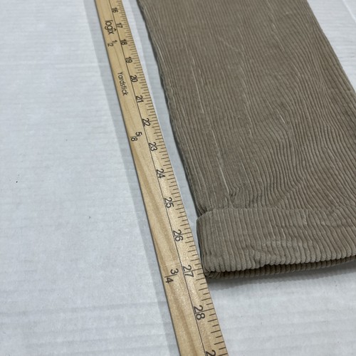 Olimpias Corduroy Pants Mens 31x30 Cropped Tapered Roll Cuff Academia Preppy - Picture 4 of 10
