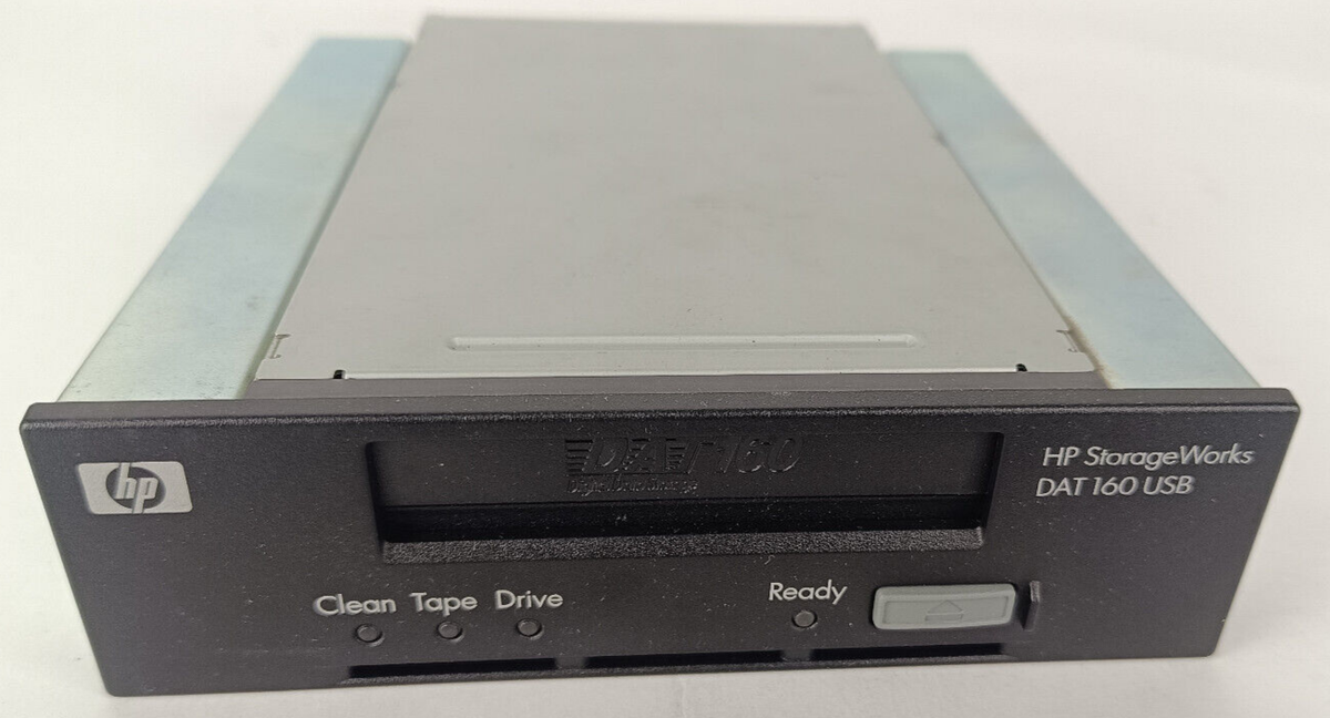 HP StorageWorks DAT160 USB テープドライブ 通電確認 HP StorageWorks DAT160 USB テープドライブ 通電確認